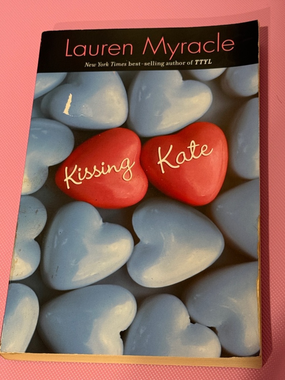 Lauren Myracle "Kissing Kate" Paperback Novel